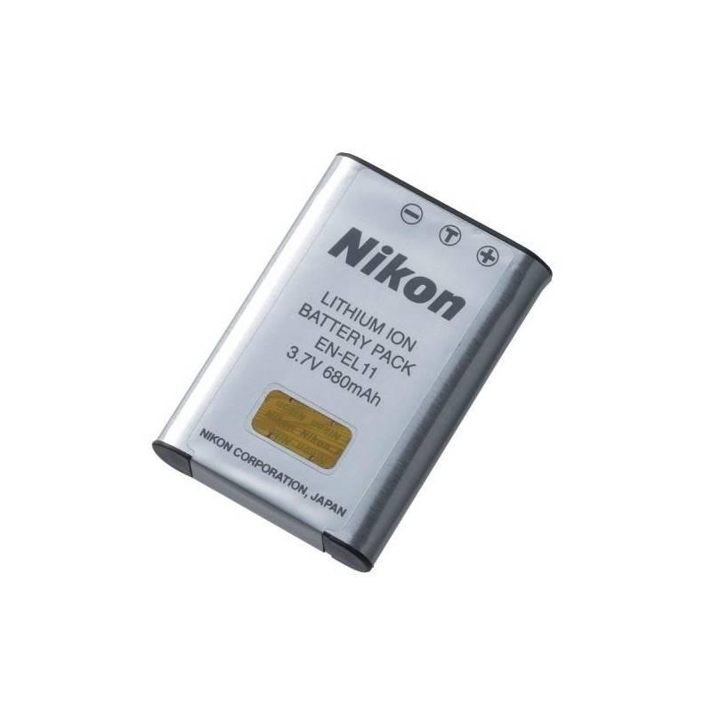 Akumulátor pro video/foto Nikon EN-EL11 pro S550/S560 šedý, akumulátor, pro, video, foto, nikon, en-el11, s550, s560, šedý