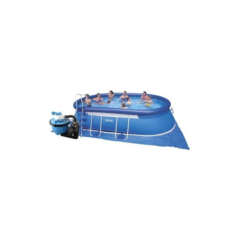 Bazén oválný Marimex Tampa 3,05 x 5,49 x 1,07 m s pískovou filtrací, bazén, oválný, marimex, tampa, pískovou, filtrací