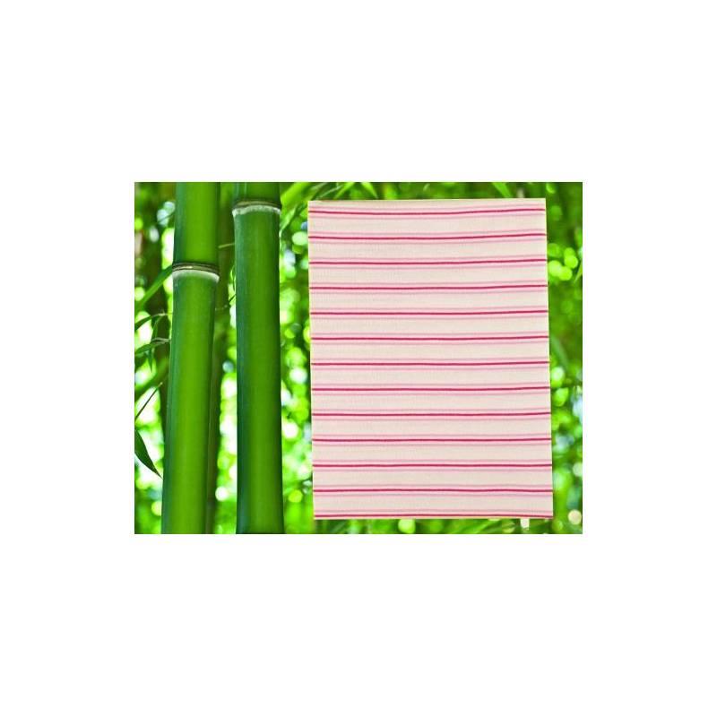 Dětská deka Kaarsgaren bambusová růžový proužek, dětská, deka, kaarsgaren, bambusová, růžový, proužek