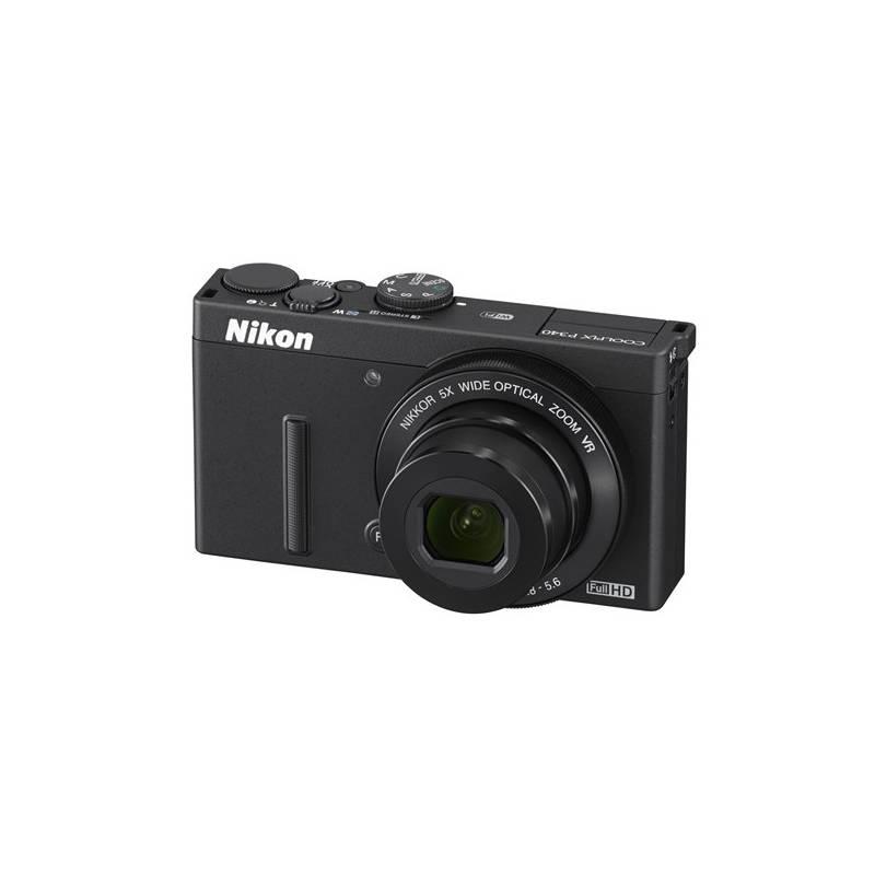 Digitální fotoaparát Nikon Coolpix P340 černý, digitální, fotoaparát, nikon, coolpix, p340, černý