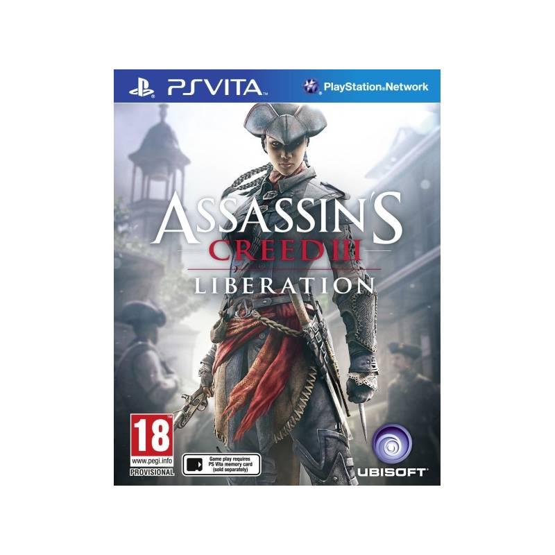 Hra Ubisoft PS VITA Assassin's Creed III: Liberation (USPV035), hra, ubisoft, vita, assassin, creed, iii, liberation, uspv035