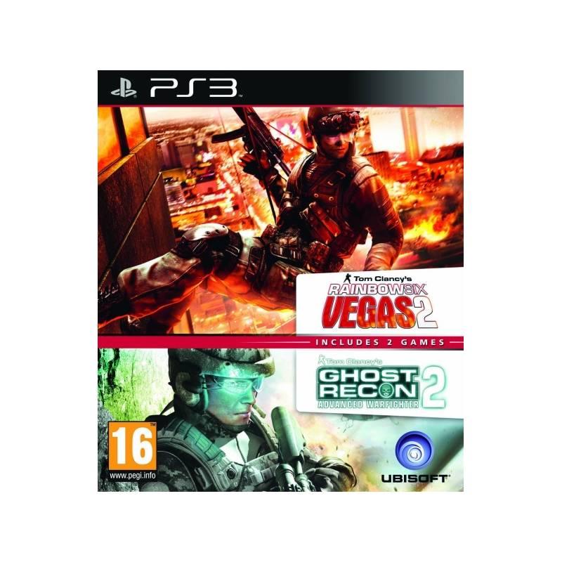Hra Ubisoft PS3 GR Advance Warfighter & Rainbow 6 Vegas (USP32121), hra, ubisoft, ps3, advance, warfighter, rainbow, vegas, usp32121
