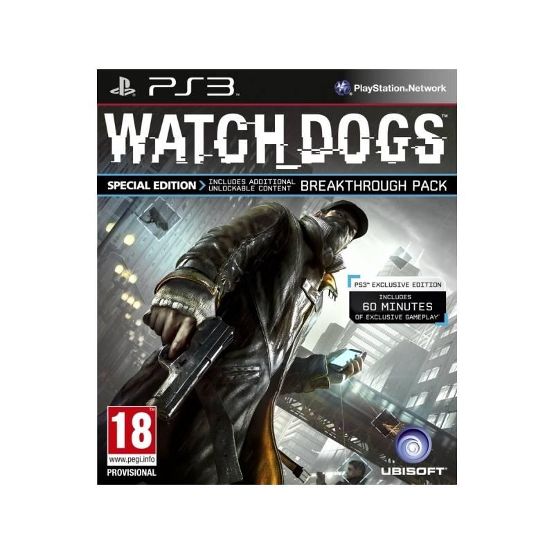 Hra Ubisoft PS3 Watch_Dogs Special Edition (USP322302), hra, ubisoft, ps3, watch, dogs, special, edition, usp322302