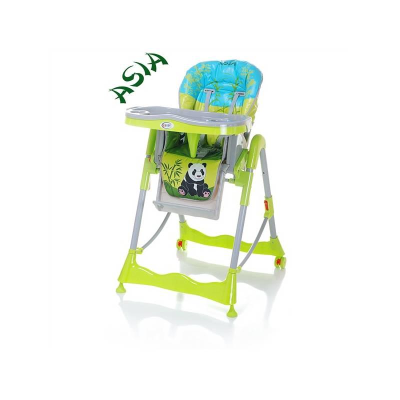 Jídelní židlička 4Baby Kid asia zelená, jídelní, židlička, 4baby, kid, asia, zelená