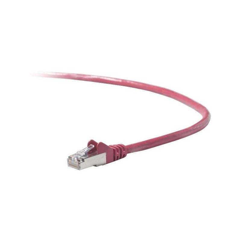 Kabel Belkin Patch CAT5E, 1m (A3L791b01M-REDS) červený, kabel, belkin, patch, cat5e, a3l791b01m-reds, červený