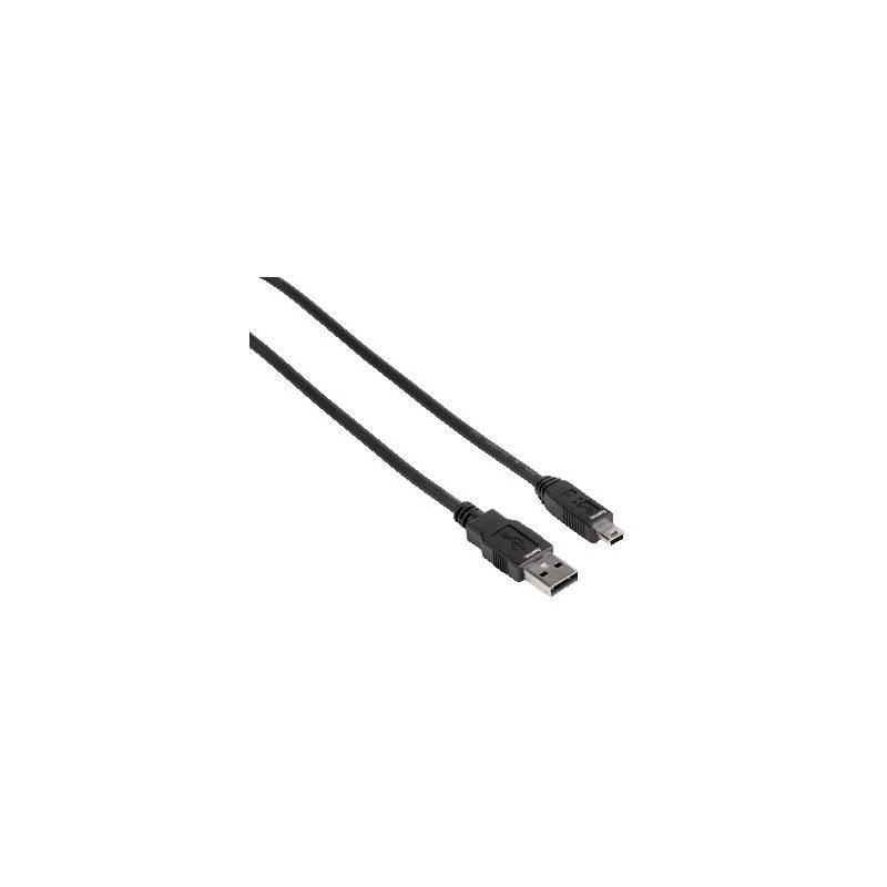 Kabel Hama USB A-Mini B, 1,8m (74201), kabel, hama, usb, a-mini, 74201