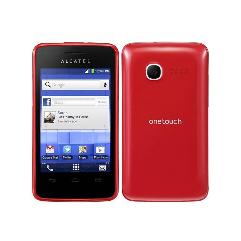 Mobilní telefon ALCATEL ONETOUCH T´Pop 4010D Dual Sim - Flash red (4010D-2BALCZ1-S-40), mobilní, telefon, alcatel, onetouch, pop, 4010d, dual, sim, flash, red, 4010d-2balcz1-s-40