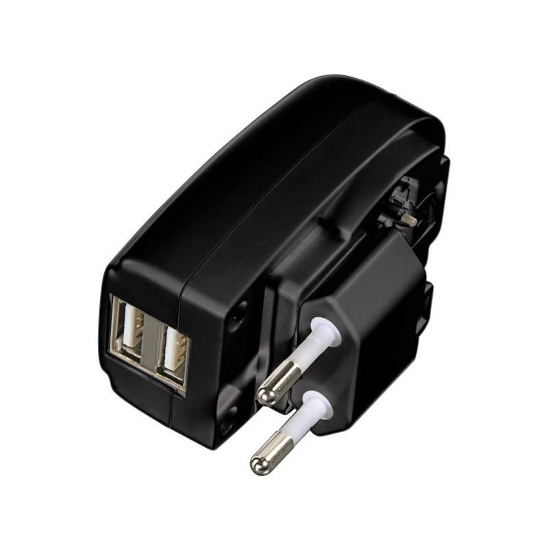 Nabíječka Hama USB (106302) černá, nabíječka, hama, usb, 106302, černá