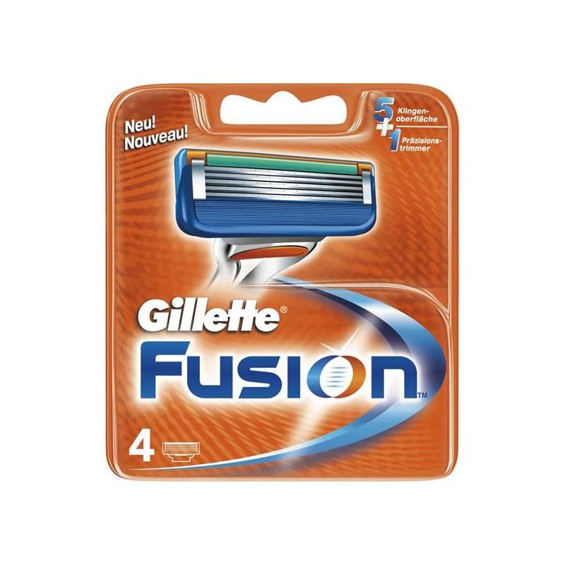 Náhradní břit Gillette FUSION 4ks, náhradní, břit, gillette, fusion, 4ks