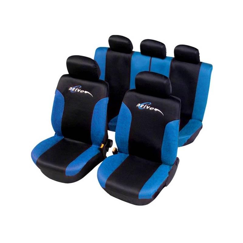 Potahy sedadel Unitec na celé vozidlo 13 dílů - Active modré, potahy, sedadel, unitec, celé, vozidlo, dílů, active, modré