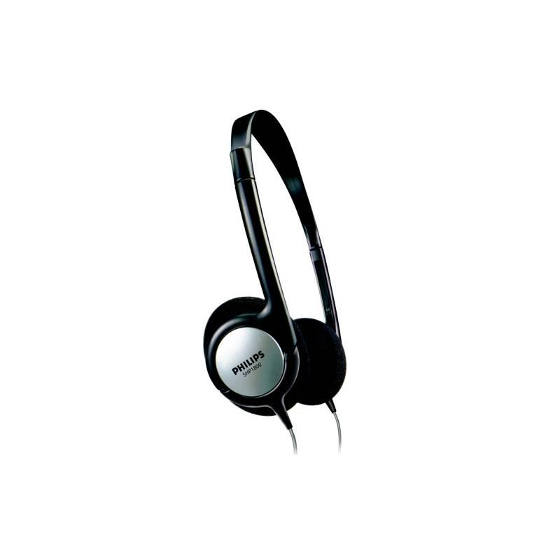 Sluchátka Philips SHP1800 černá (Náhradní obal / Silně deformovaný obal 2000010747), sluchátka, philips, shp1800, černá, náhradní, obal, silně, deformovaný