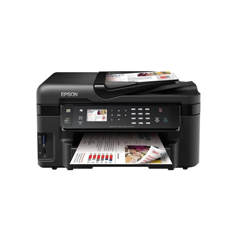 Tiskárna multifunkční Epson WorkForce WF-3520DWF (C11CC33304) černá, tiskárna, multifunkční, epson, workforce, wf-3520dwf, c11cc33304, černá