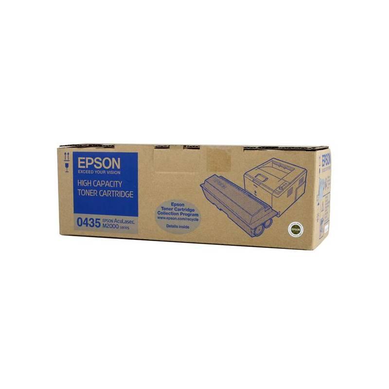 Toner Epson S050435, 8K stran (C13S050435) černý, toner, epson, s050435, stran, c13s050435, černý