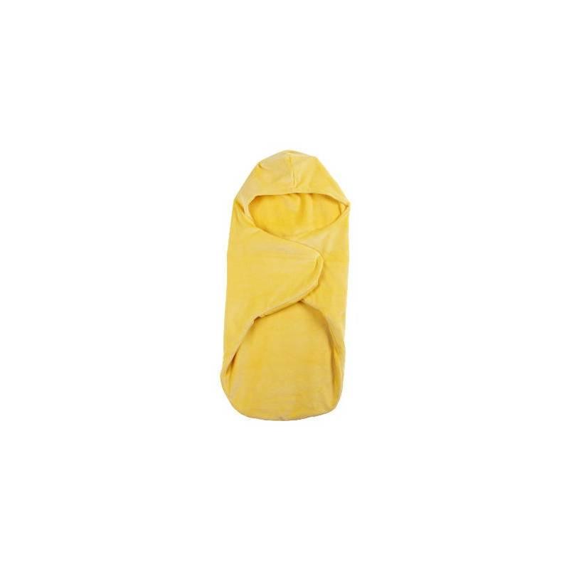 Zavinovací deka Kaarsgaren bavlněná do 5ti bodové autosedačky žlutá, zavinovací, deka, kaarsgaren, bavlněná, 5ti, bodové, autosedačky, žlutá