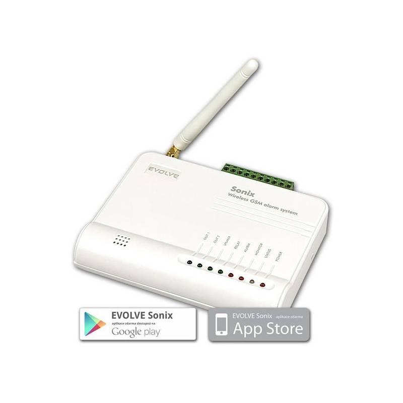 Alarm Evolveo Sonix GSM (ALM301) bílé, alarm, evolveo, sonix, gsm, alm301, bílé