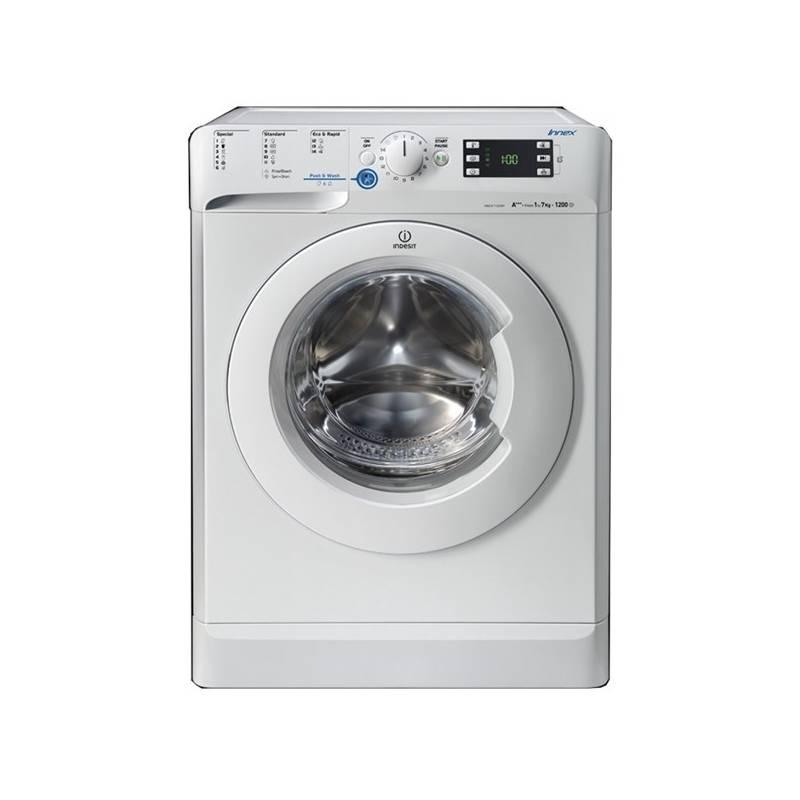 Automatická pračka Indesit XWEN 71283X9 W CZ bílá, automatická, pračka, indesit, xwen, 71283x9, bílá