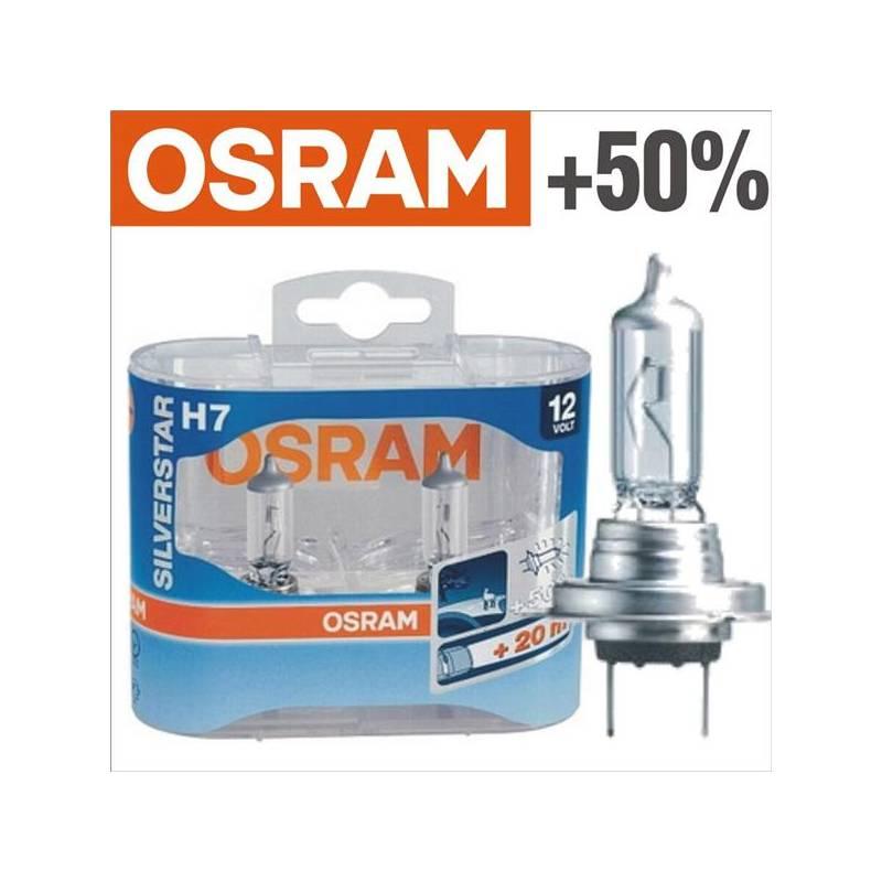 Autožárovky Osram 12V H7 55W PX26d 2ks Silverstar +50%, autožárovky, osram, 12v, 55w, px26d, 2ks, silverstar