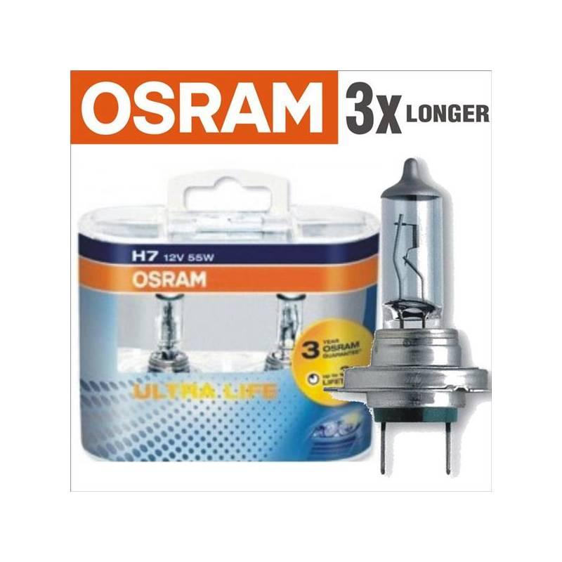 Autožárovky Osram 12V H7 55W PX26d 2ks Ultra Life 3x delší životnost, autožárovky, osram, 12v, 55w, px26d, 2ks, ultra, life, delší, životnost