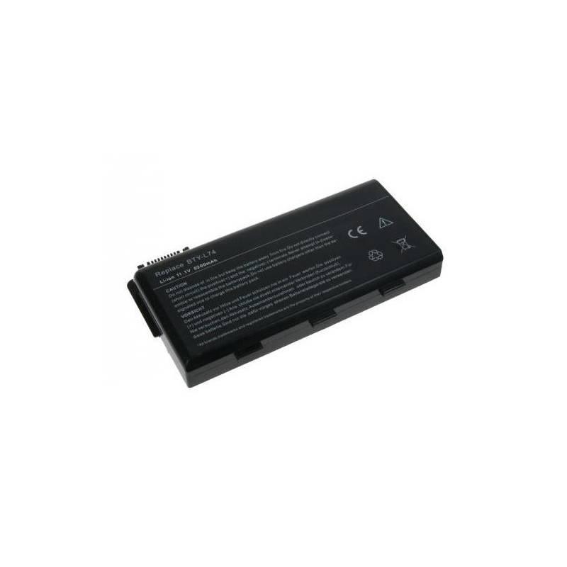 Baterie Avacom MegaBook CR500/CR600/CX600 Li-ion 10,8V 5200mAh/56Wh BTY-L74 (NOMS-CR60-S26) černá, baterie, avacom, megabook, cr500, cr600, cx600, li-ion, 5200mah, 56wh, bty-l74