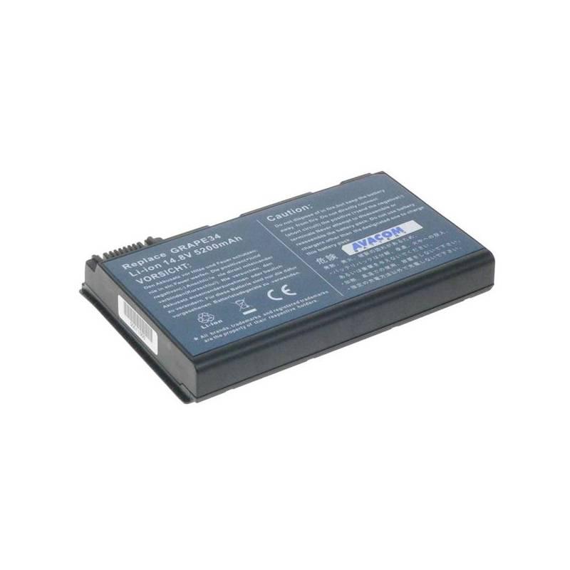 Baterie Avacom TM5310/5720, Extensa 5220/5620 Li-ion 14,8V 5200mAh/77Wh (NOAC-TM53-806) černá, baterie, avacom, tm5310, 5720, extensa, 5220, 5620, li-ion, 5200mah, 77wh