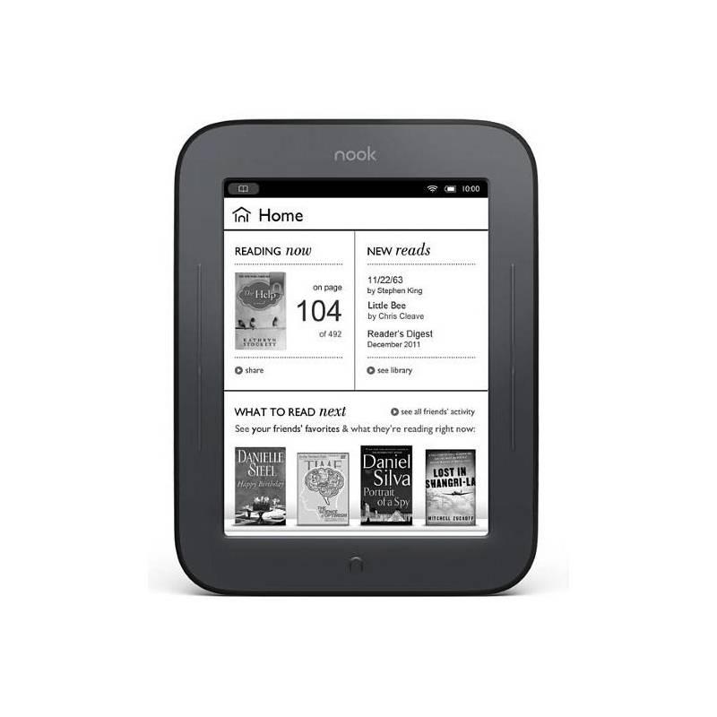 Čtečka e-knih Nook Simple Touch E-book (Simple Touch E-book) černá (vrácené zboží 2500000636), Čtečka, e-knih, nook, simple, touch, e-book, černá