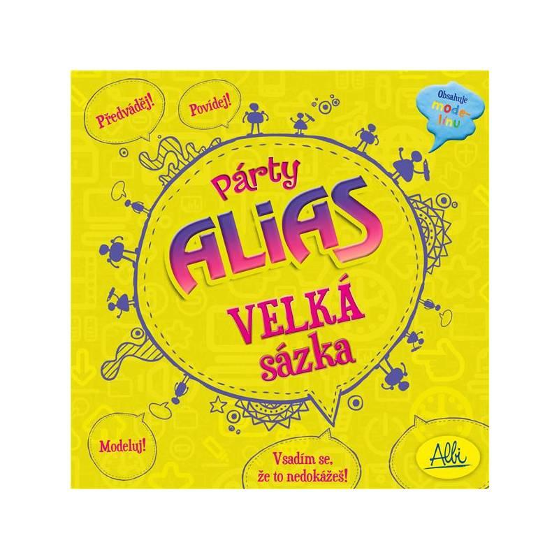 Desková hra Albi Párty Alias - Velká sázka, desková, hra, albi, párty, alias, velká, sázka