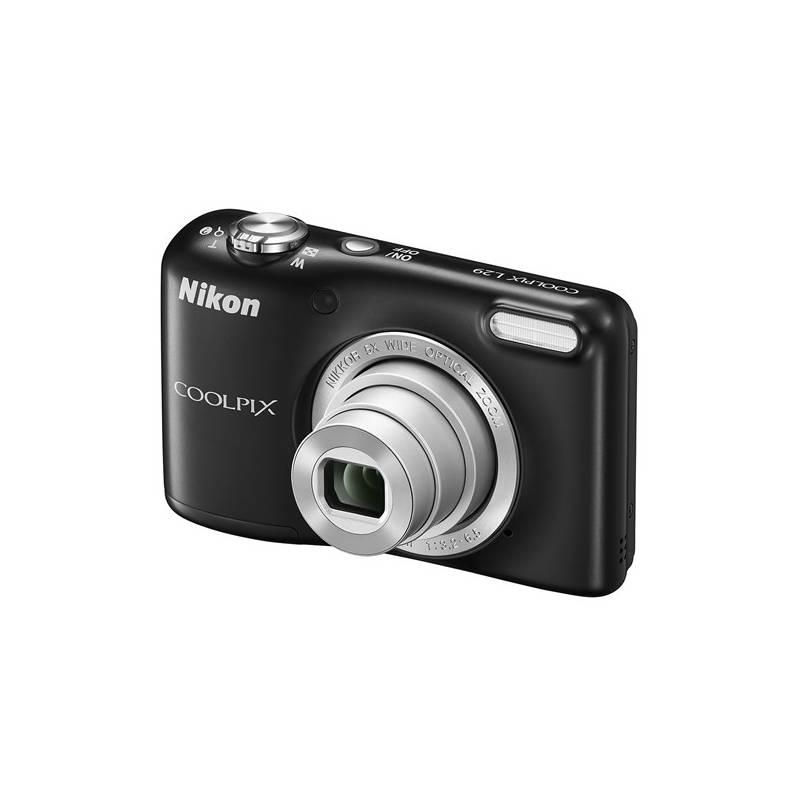 Digitální fotoaparát Nikon Coolpix L29 černý, digitální, fotoaparát, nikon, coolpix, l29, černý