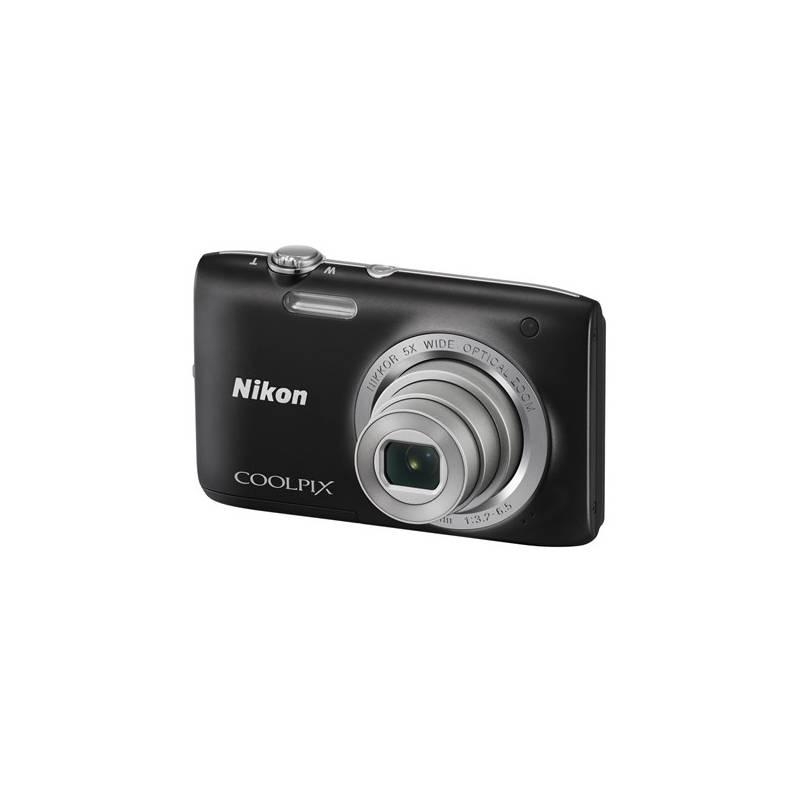 Digitální fotoaparát Nikon Coolpix S2800 černý, digitální, fotoaparát, nikon, coolpix, s2800, černý