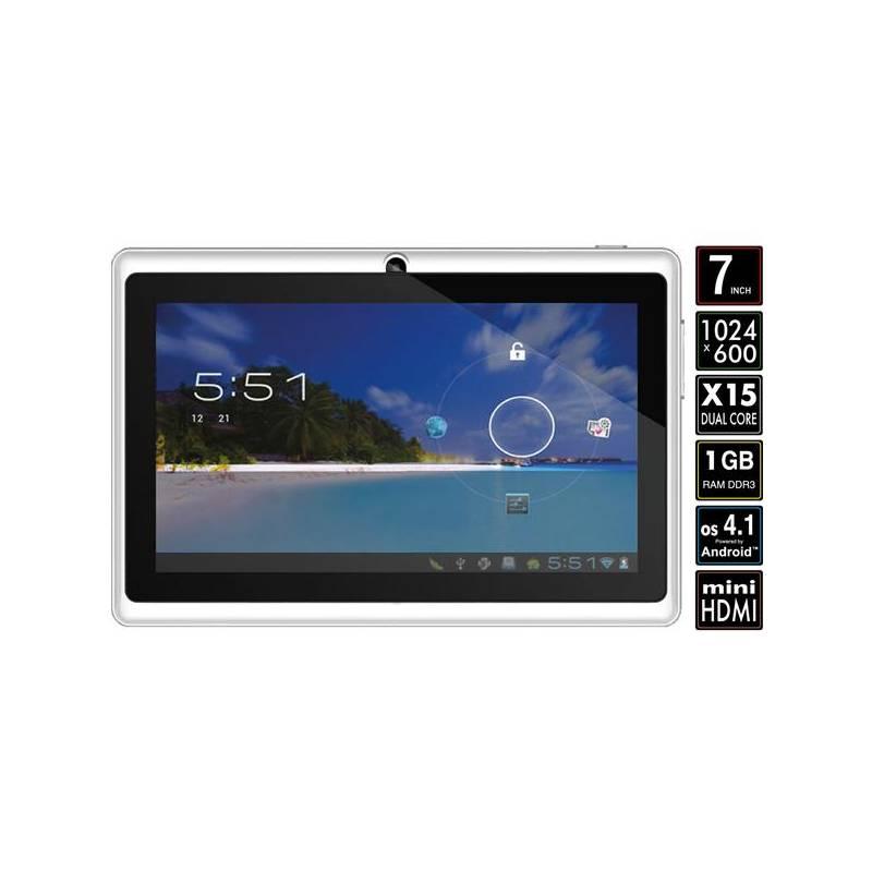 Dotykový tablet iGET Dual N7C stříbrný (vrácené zboží 8213118217), dotykový, tablet, iget, dual, n7c, stříbrný, vrácené, zboží, 8213118217