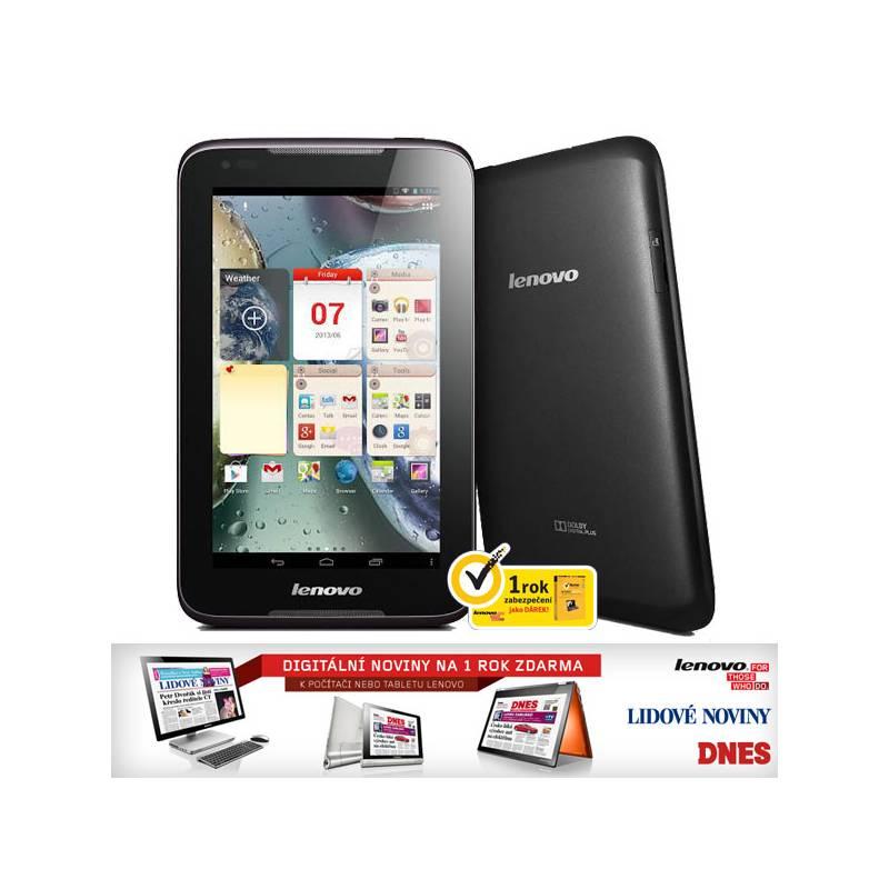 Dotykový tablet Lenovo IdeaTab A1000 (59383590) černý, dotykový, tablet, lenovo, ideatab, a1000, 59383590, černý