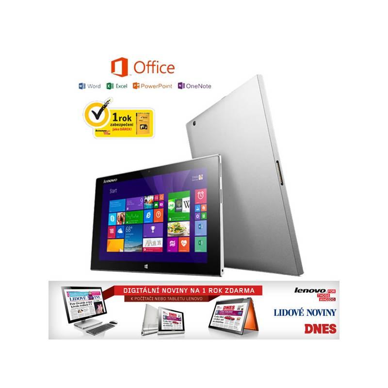 Dotykový tablet Lenovo IdeaTab MiiX 2 (59413229) stříbrný, dotykový, tablet, lenovo, ideatab, miix, 59413229, stříbrný