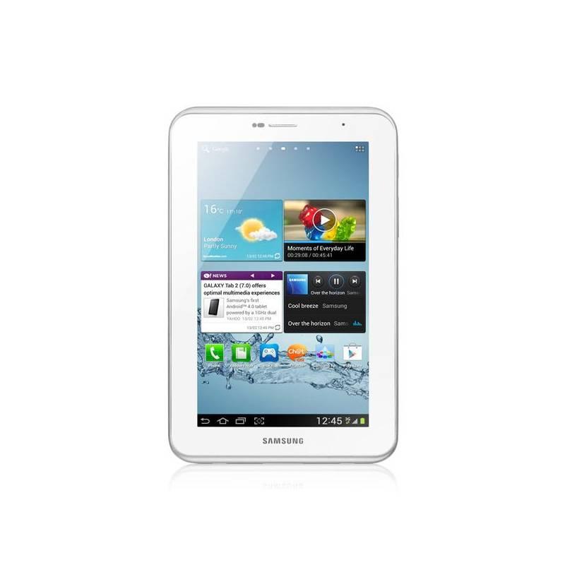 Dotykový tablet Samsung Galaxy Tab 2 (P3100) (GT-P3100ZWEXEZ) bílý, dotykový, tablet, samsung, galaxy, tab, p3100, gt-p3100zwexez, bílý