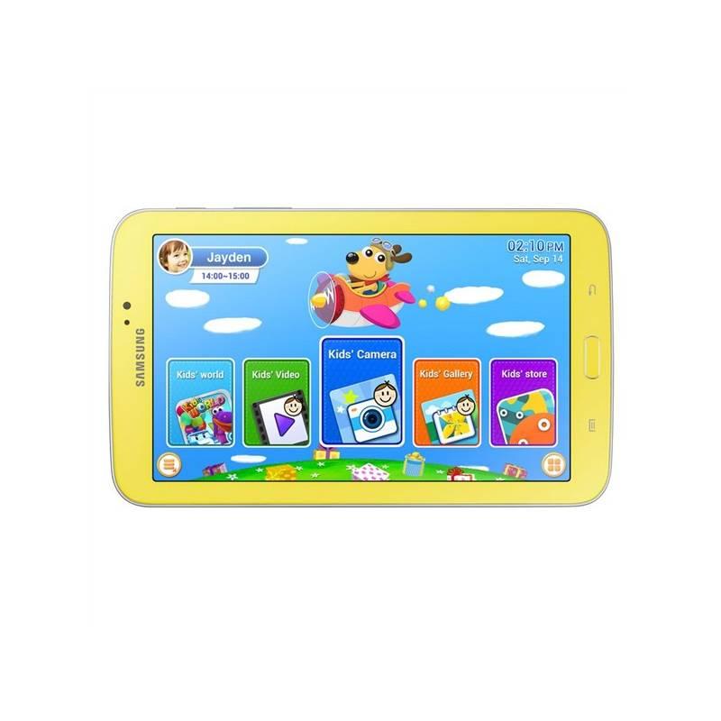 Dotykový tablet Samsung Galaxy Tab 3 Kids (T2105) (SM-T2105GYAXEZ) žlutý, dotykový, tablet, samsung, galaxy, tab, kids, t2105, sm-t2105gyaxez, žlutý