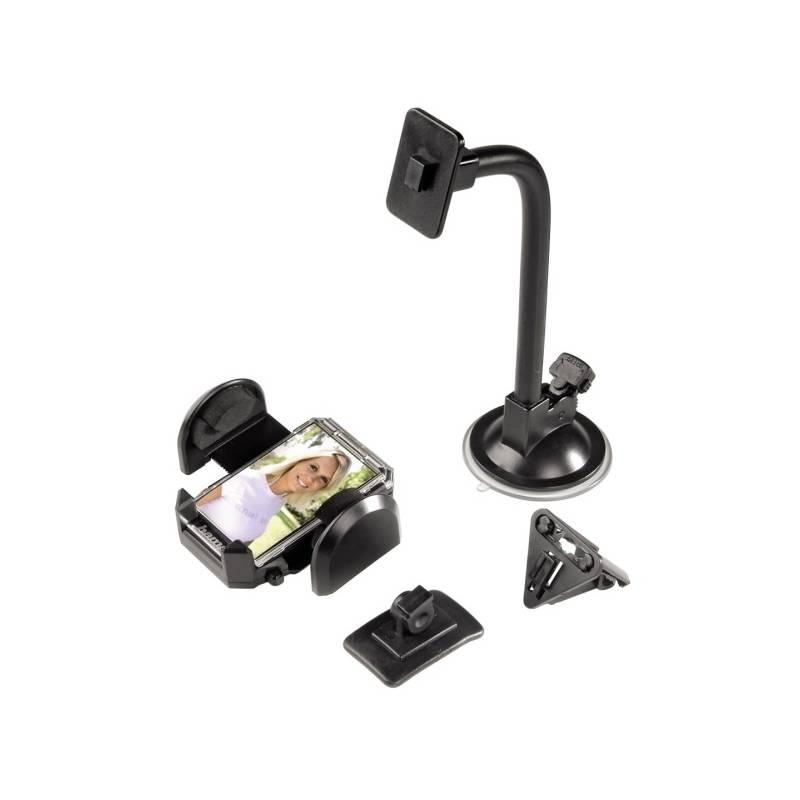 Držák pro GPS Hama Holder KIT 3 IN 1 (62409) černý, držák, pro, gps, hama, holder, kit, 62409, černý