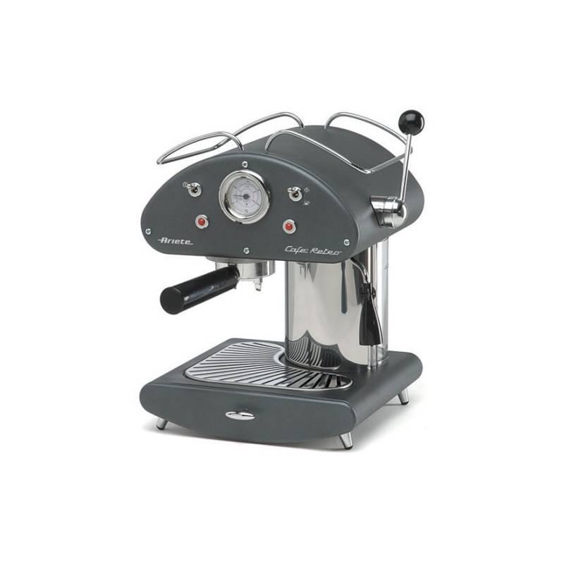 Espresso Ariete-Scarlett Retro 1385 šedé, espresso, ariete-scarlett, retro, 1385, šedé