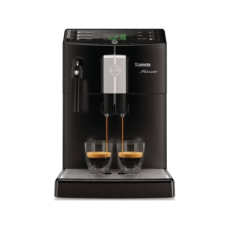 Espresso Saeco Minuto HD8761/09 černé, espresso, saeco, minuto, hd8761, černé