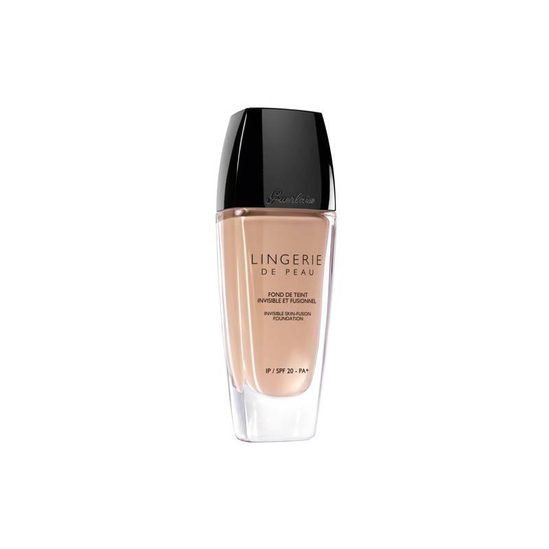 Fluidní make-up pro přirozený vzhled Lingerie de Peau SPF 20 (Invisible Skin-Fusion Foundation) 30 ml - odstín 04 Beige Moyen, fluidní, make-up, pro, přirozený, vzhled, lingerie, peau, spf, invisible