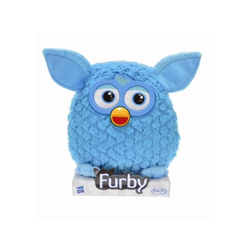 Furby plyšový Mikro 20cm Taboo 10m+ na podstavci v sáčku, modrý, furby, plyšový, mikro, 20cm, taboo, 10m, podstavci, sáčku, modrý