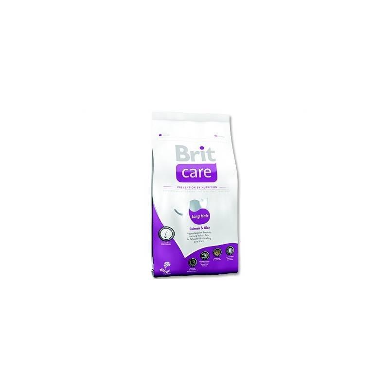 Granule Brit Care Long Hair Salmon and Rice 2kg, granule, brit, care, long, hair, salmon, and, rice, 2kg