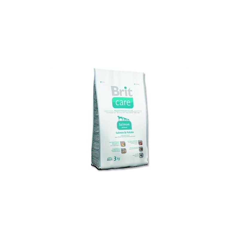 Granule Brit Care Salmon All Breed Salmon & Potato 3kg, granule, brit, care, salmon, all, breed, potato, 3kg