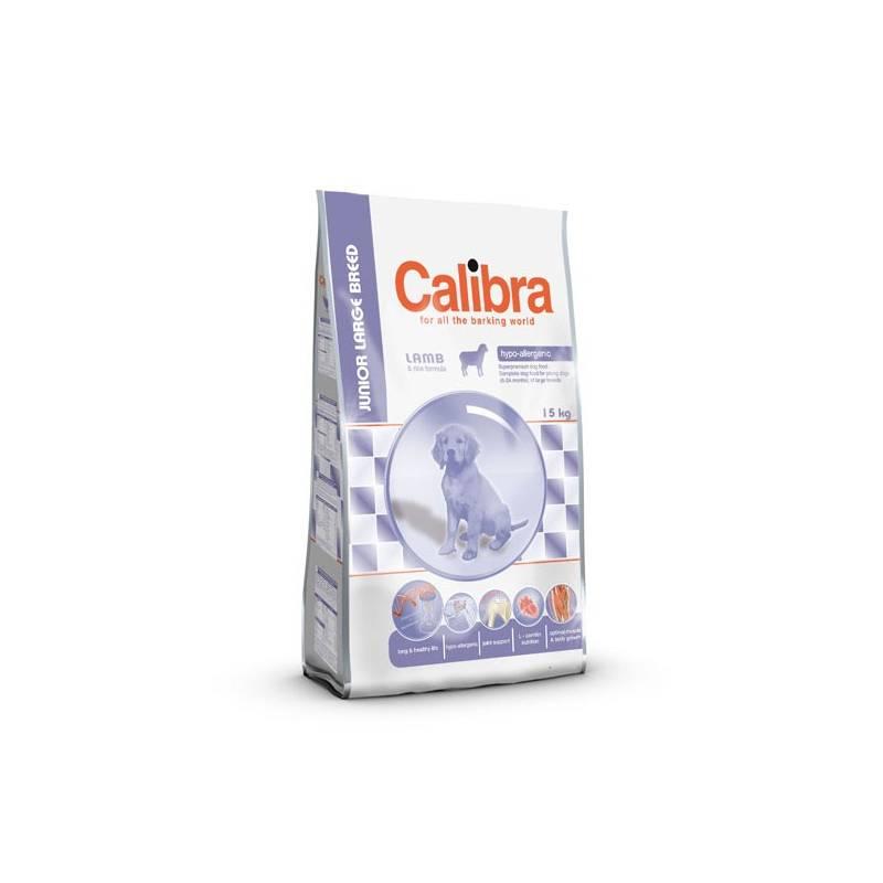 Granule Calibra Junior Large Lamb&Rice 15 kg, granule, calibra, junior, large, lamb, rice