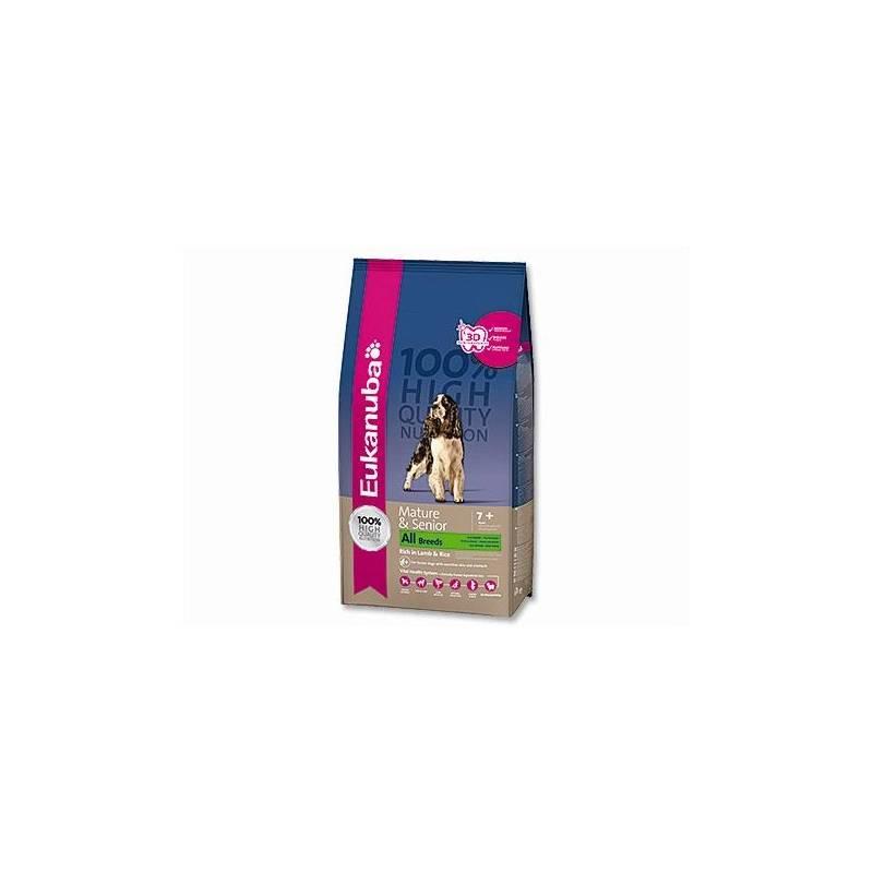 Granule Eukanuba Mature & Senior Lamb 2,5kg, granule, eukanuba, mature, senior, lamb, 5kg