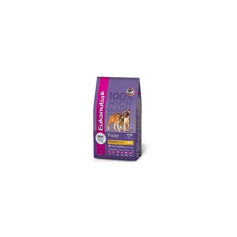 Granule Eukanuba Puppy & Junior Medium Breed 3kg, granule, eukanuba, puppy, junior, medium, breed, 3kg