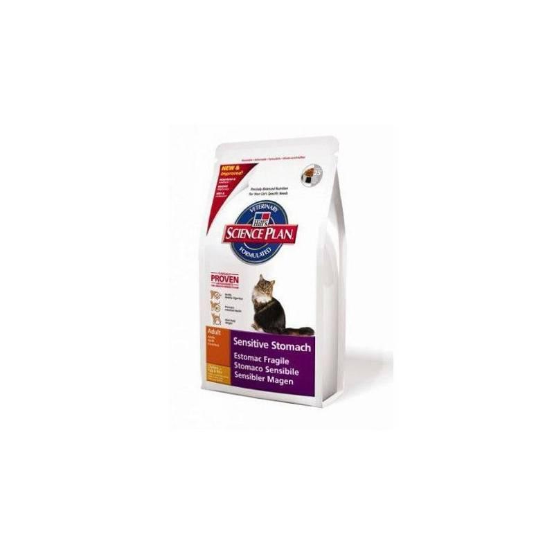 Granule Hill's Feline Adult Sensitive Stomach, 5 kg, granule, hill, feline, adult, sensitive, stomach