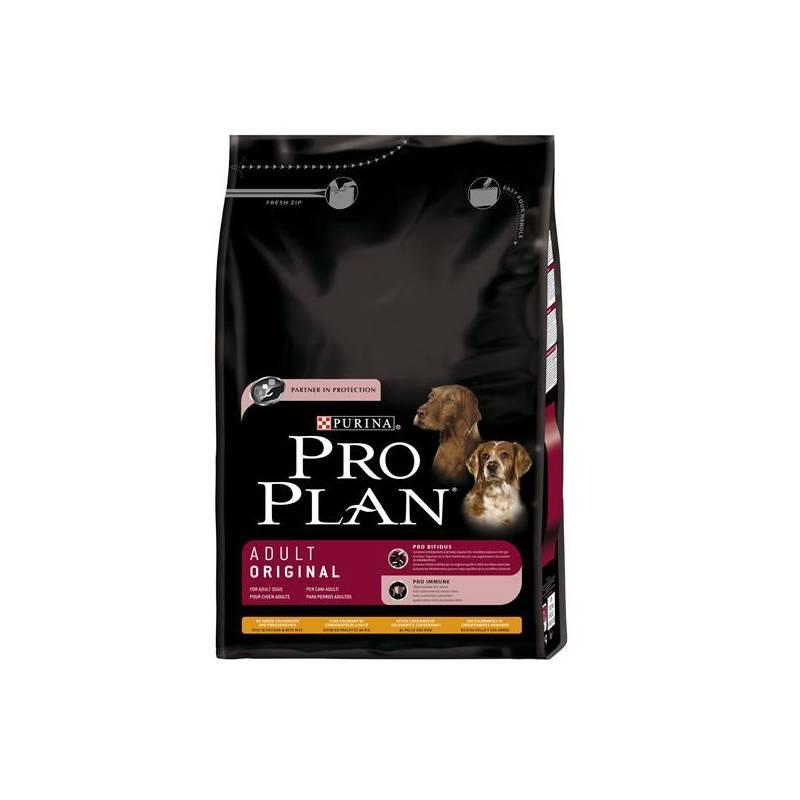 Granule Purina Pro Plan Dog Adult Original Ch+R 3 kg, granule, purina, pro, plan, dog, adult, original