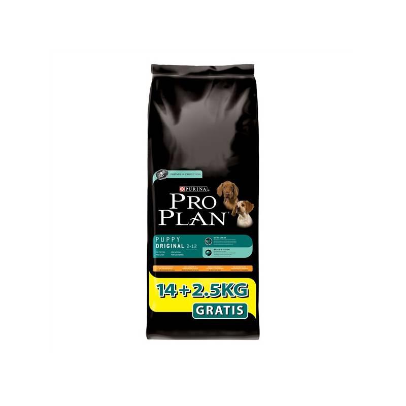 Granule Purina Pro Plan Puppy Original kuře 14kg + 2,5kg, granule, purina, pro, plan, puppy, original, kuře, 14kg, 5kg