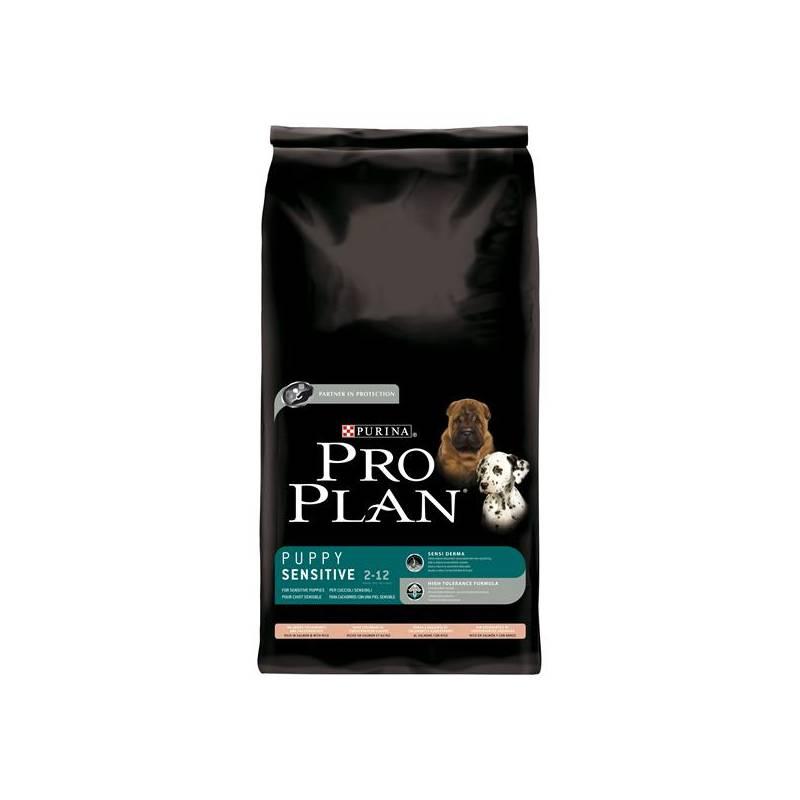 Granule Purina Pro Plan Puppy Sensitive Salmon 14 kg, granule, purina, pro, plan, puppy, sensitive, salmon