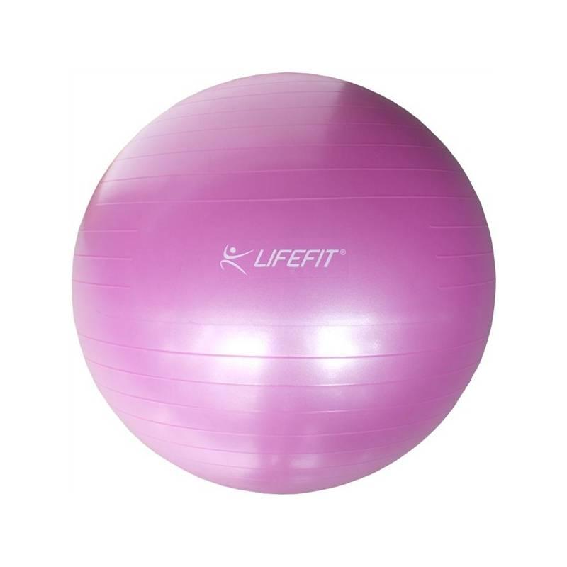 Gymnastický míč LIFEFIT ANTI-BURST 65 cm růžový (rozbalené zboží 8414004235), gymnastický, míč, lifefit, anti-burst, růžový, rozbalené, zboží