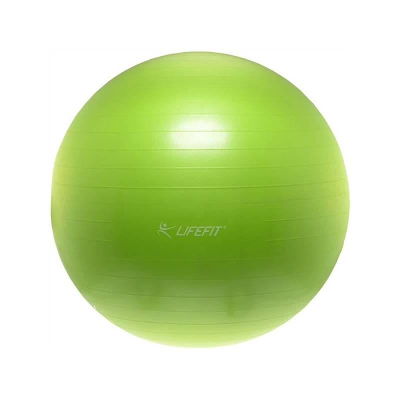 Gymnastický míč LIFEFIT ANTI-BURST 65 cm zelený (vrácené zboží 8414003516), gymnastický, míč, lifefit, anti-burst, zelený, vrácené, zboží