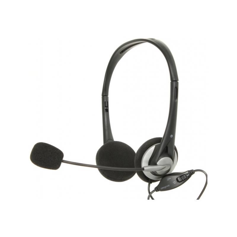 Headset Creative Labs HS-330 (51EF0290AA001) černý, headset, creative, labs, hs-330, 51ef0290aa001, černý